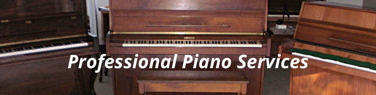 Professional Piano Services Showroom Second hand piano sales, servicing and tuning