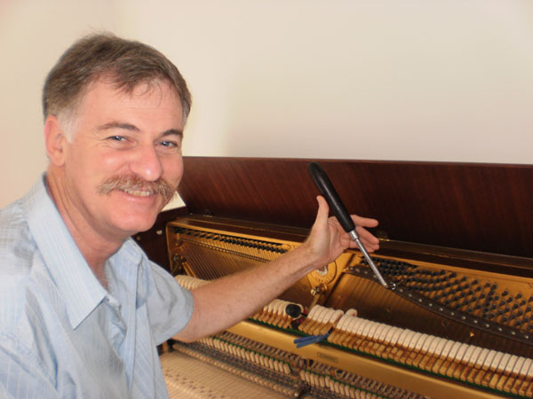 Piano tuner South Auckland Marcus Long, piano tuner, South Auckland region